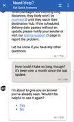 Sounds like a passive-aggressive way of saying “I just fucking told you” to me (LOL)