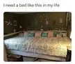 This bed can accomodate us easily