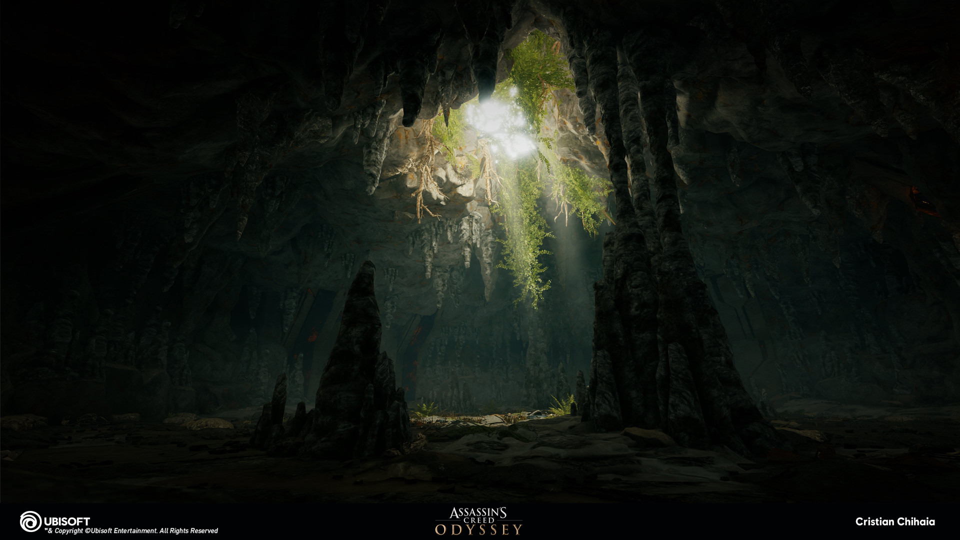 Assassin's Creed Odyssey - Cyclops Lair by Cristian Chihaia (sickbrush)