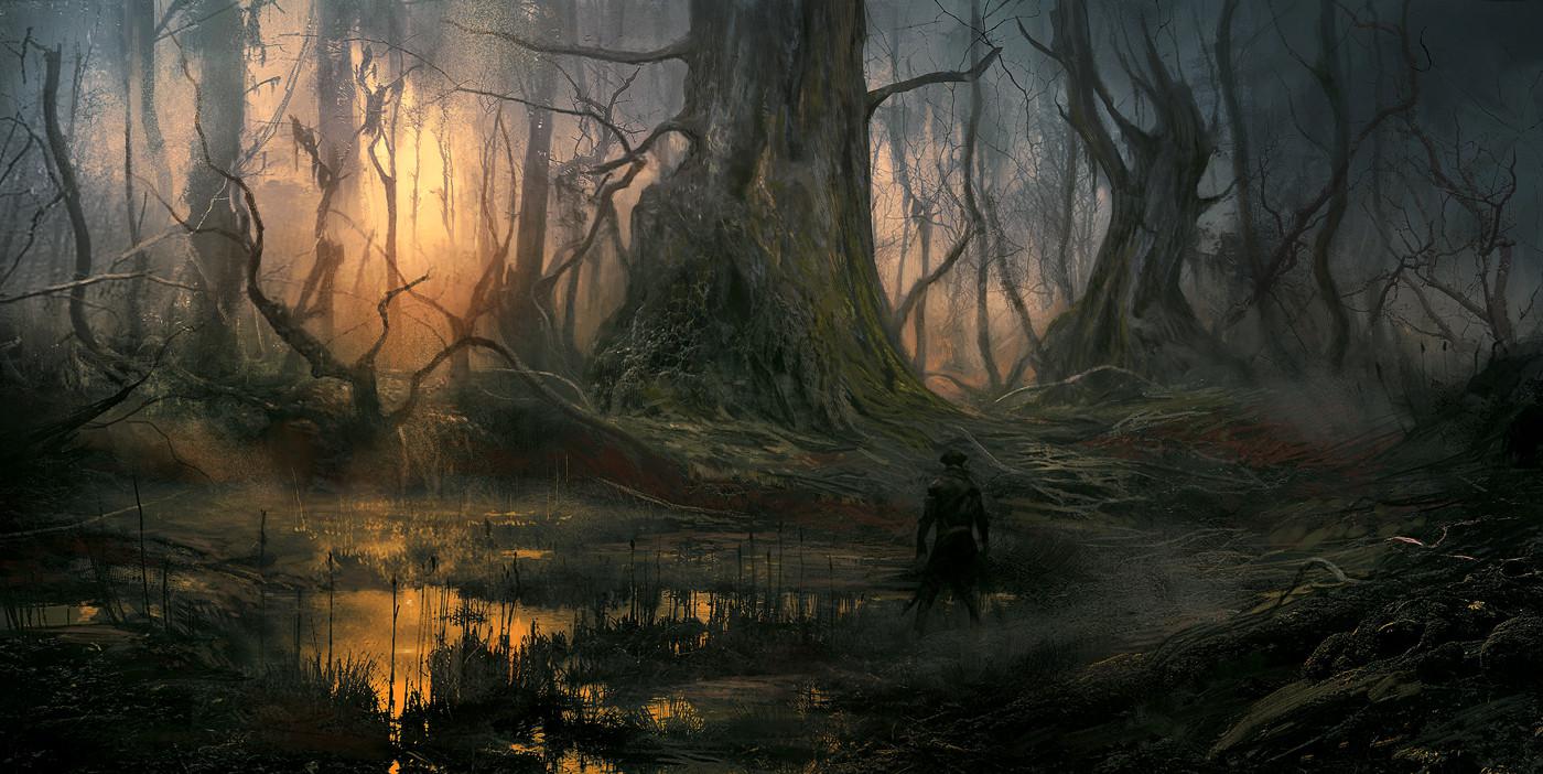 Greedfall Concept art by artist Cyril Tahmassebi