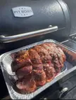 Smoked pork butt on the Pit Boss!