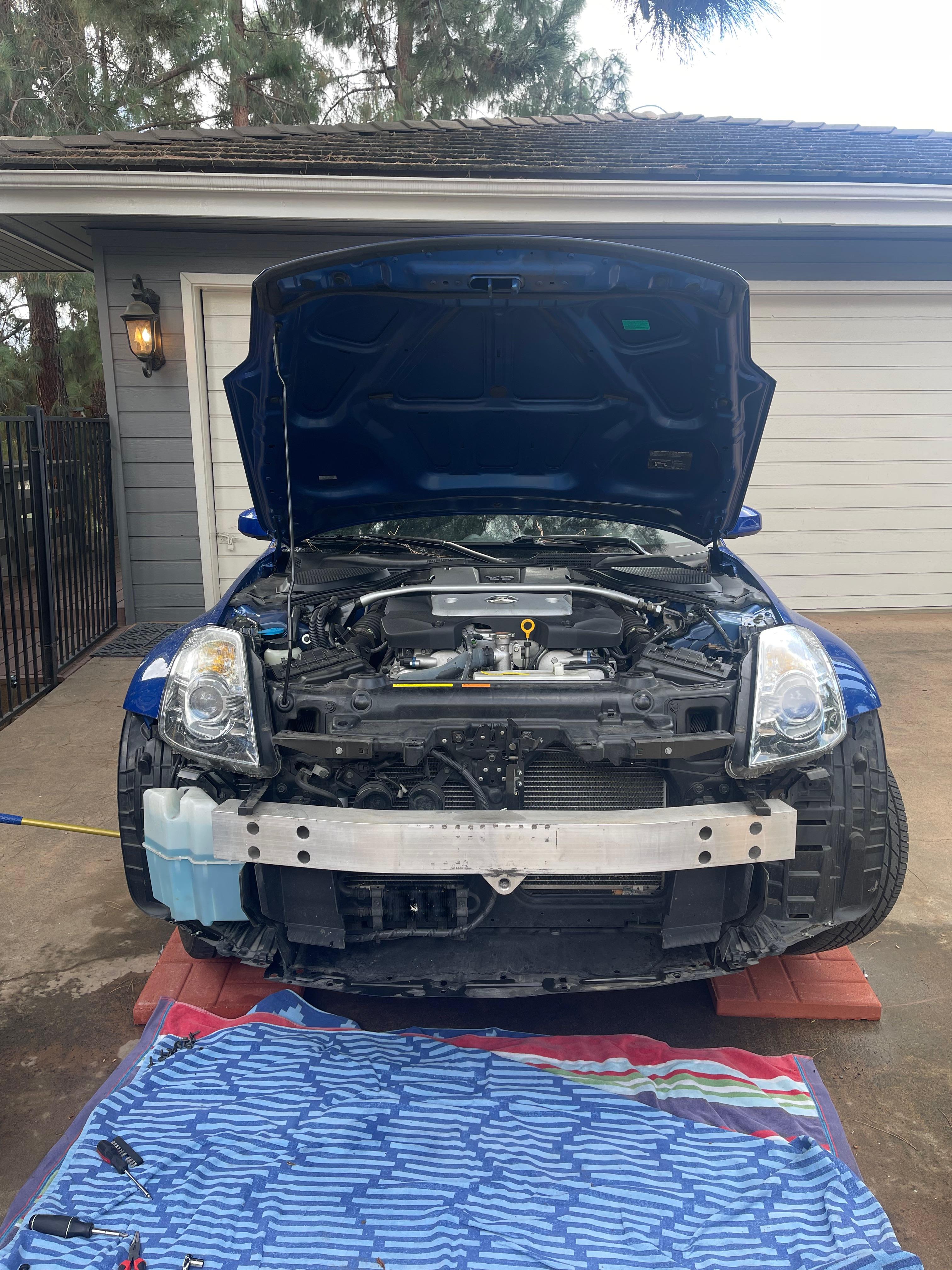 Z1 cold air intake going in 💪