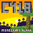 I made an album cover for c418's Volume Alpha for a school art project!