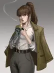 Cyberpunk detective by me