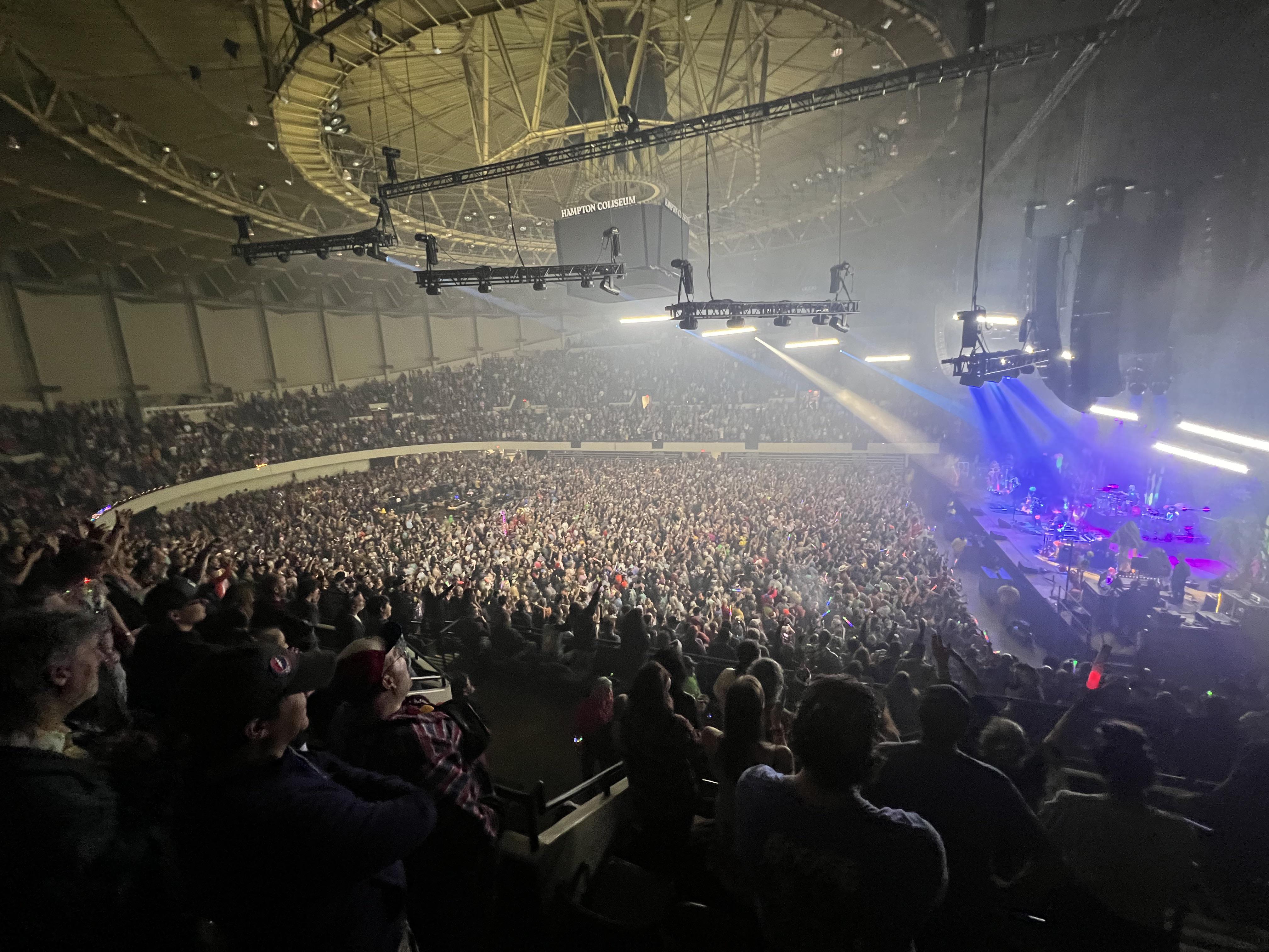 Hampton Coliseum, Hampton Virginia 12/9/2023 | Scrolller