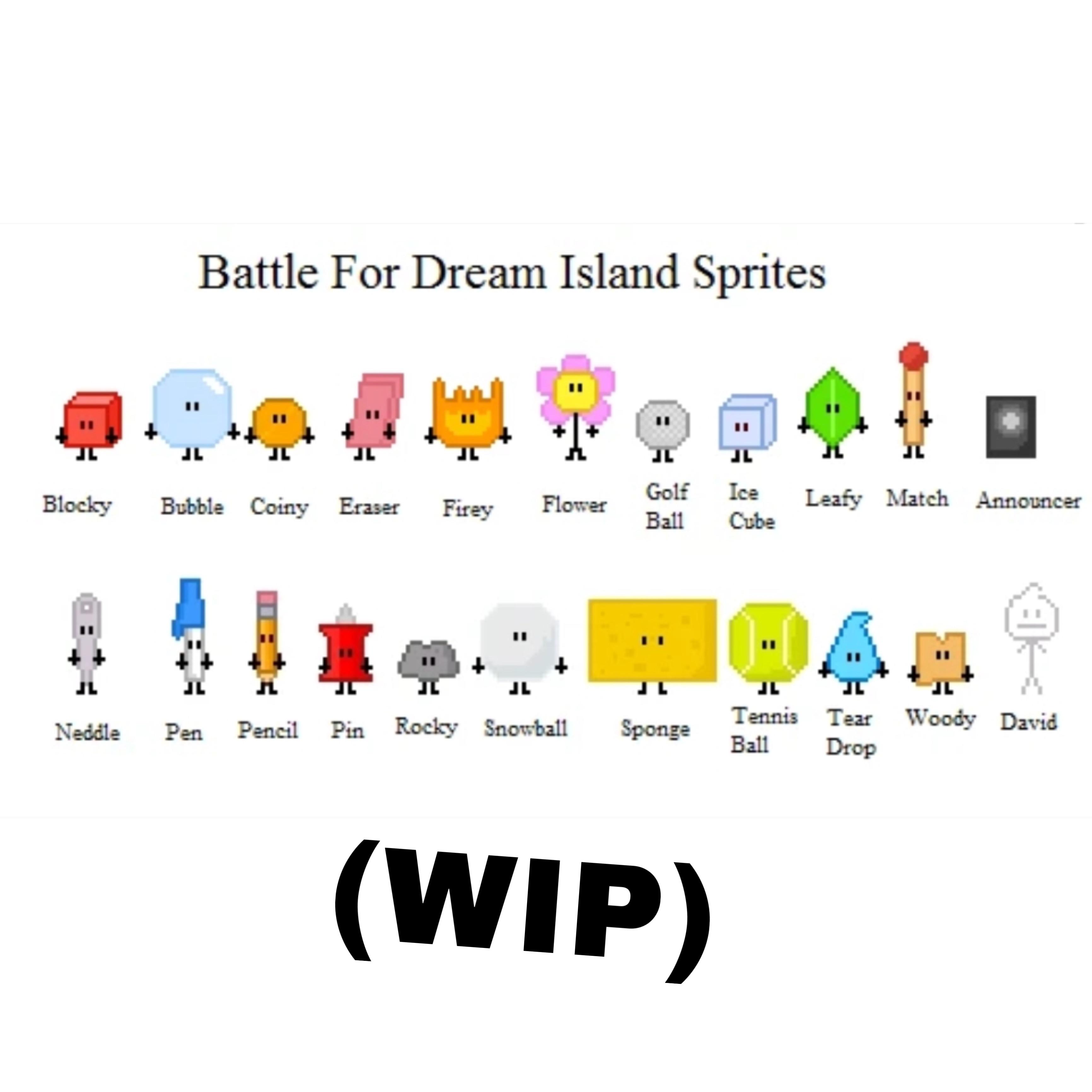 Okay so this is Bfdi x boto ep 2 and here is the sprites | Scrolller