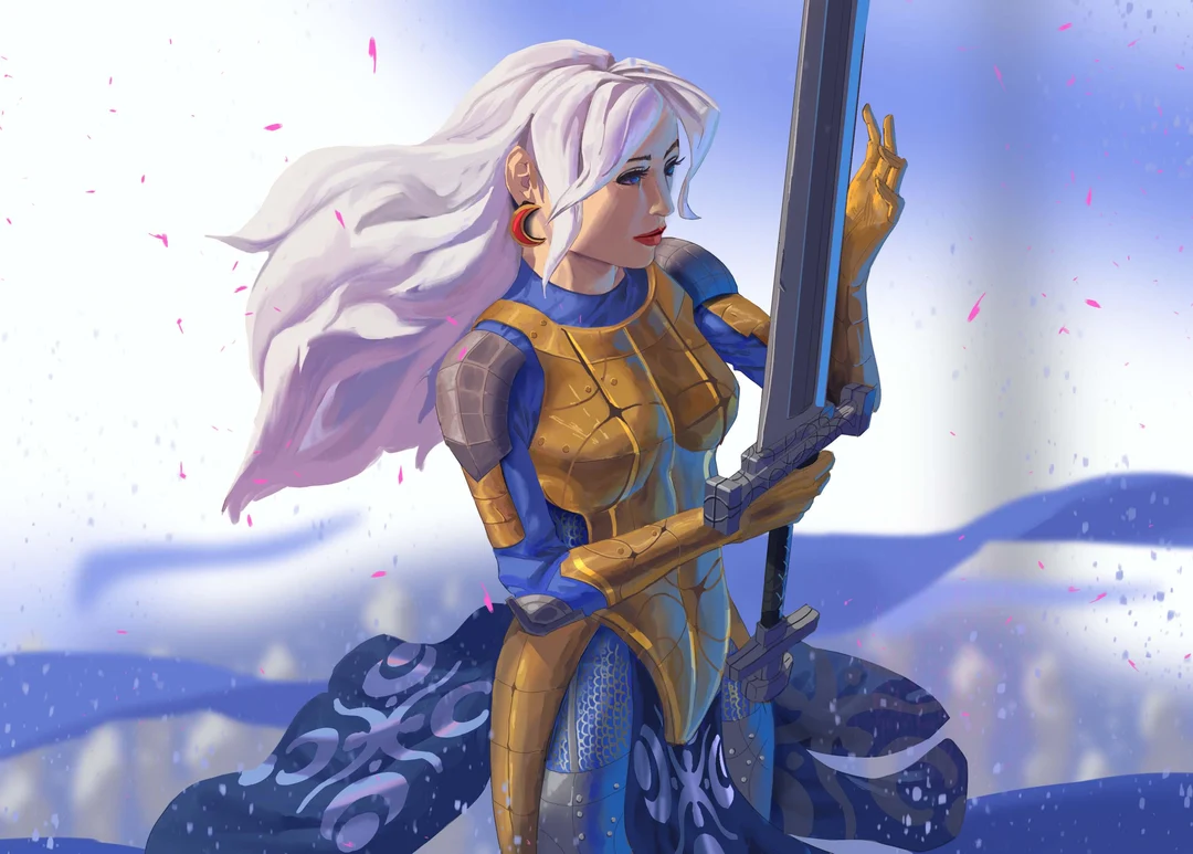 Azure Commander, Chindwc, Digital, 2023 | Scrolller