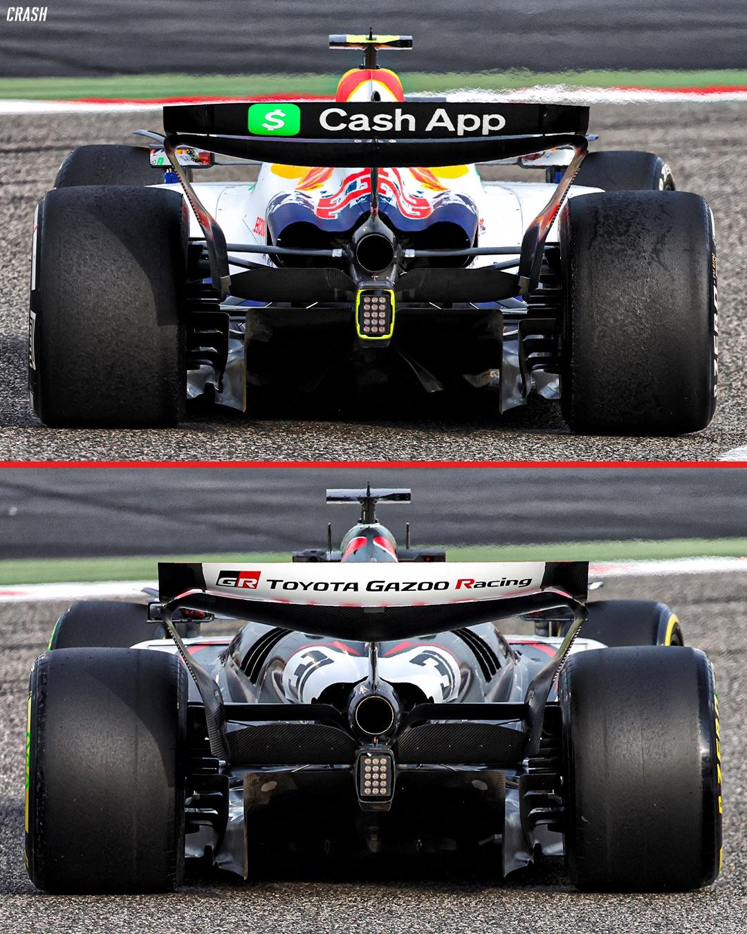 A closer look at all 10 2025 F1 cars from the rear… (via Crash.Net ...