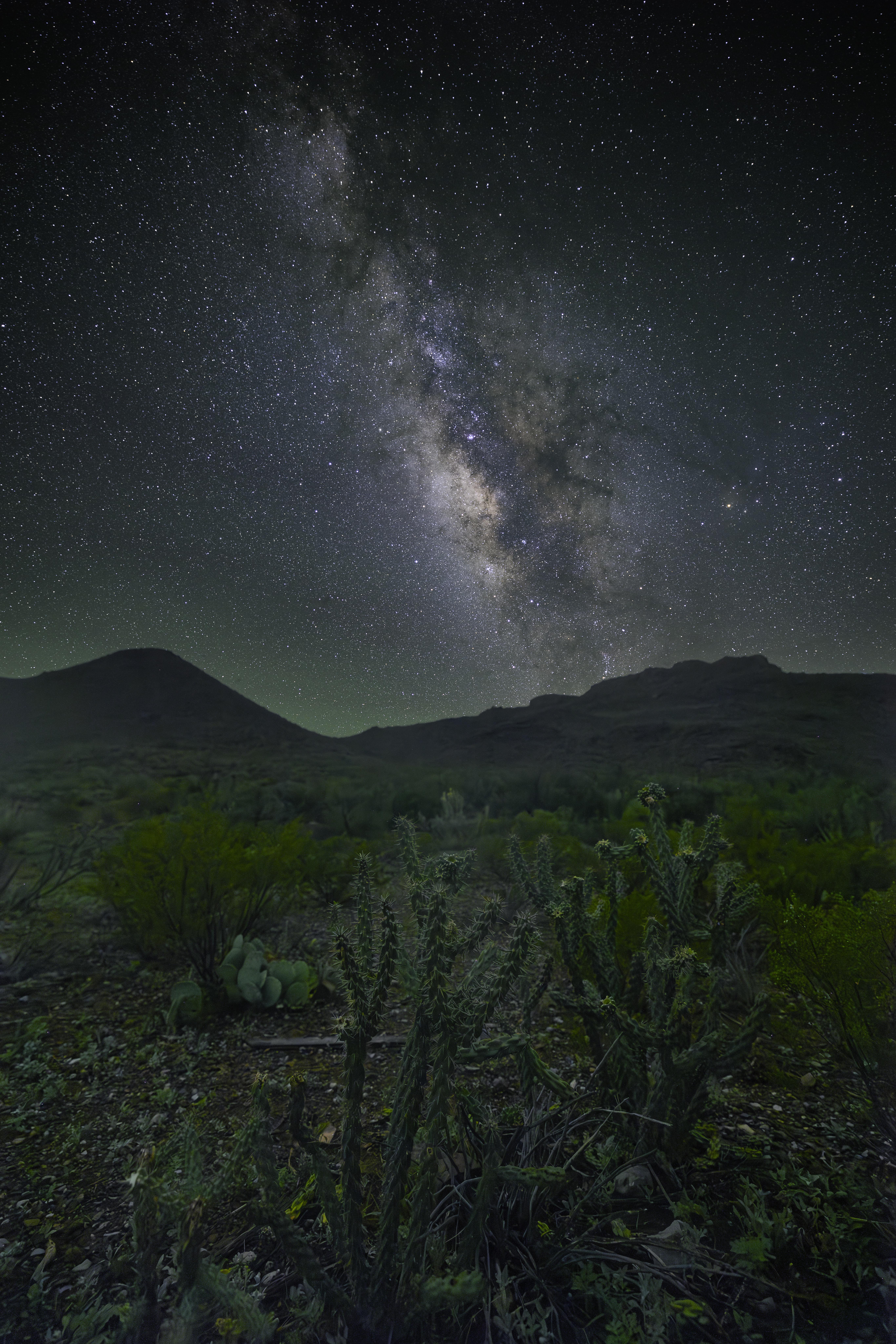 Milky Way in Big Bend Backcountry