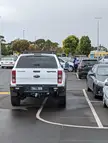 Ute Taking Up Space in the Middle of the Carpark
