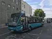 Optare Versa single decker bus. With Arriva Herts and Essex, Fleet No. 4250, Registration No. KX13 AUT. At Southend-on-Sea Travel Centre, UK.