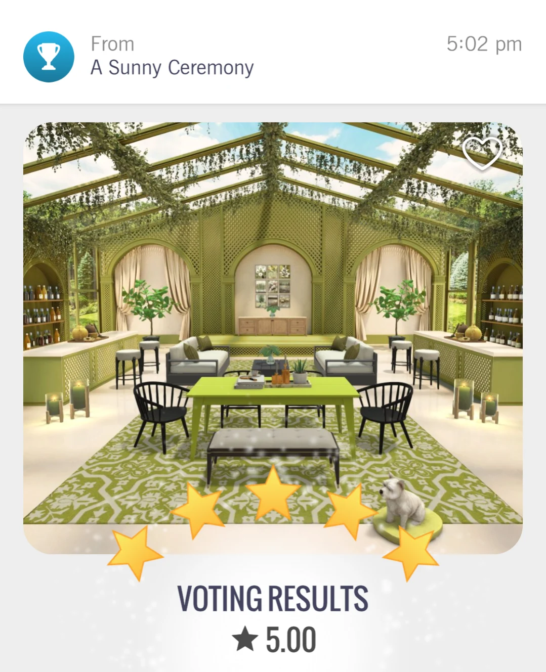 Discover more like DesignHomeGame: Show me a recent favorite design of ...