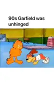 90s Garfield was wild 😂