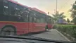 DTC bus driving in its lane as usual