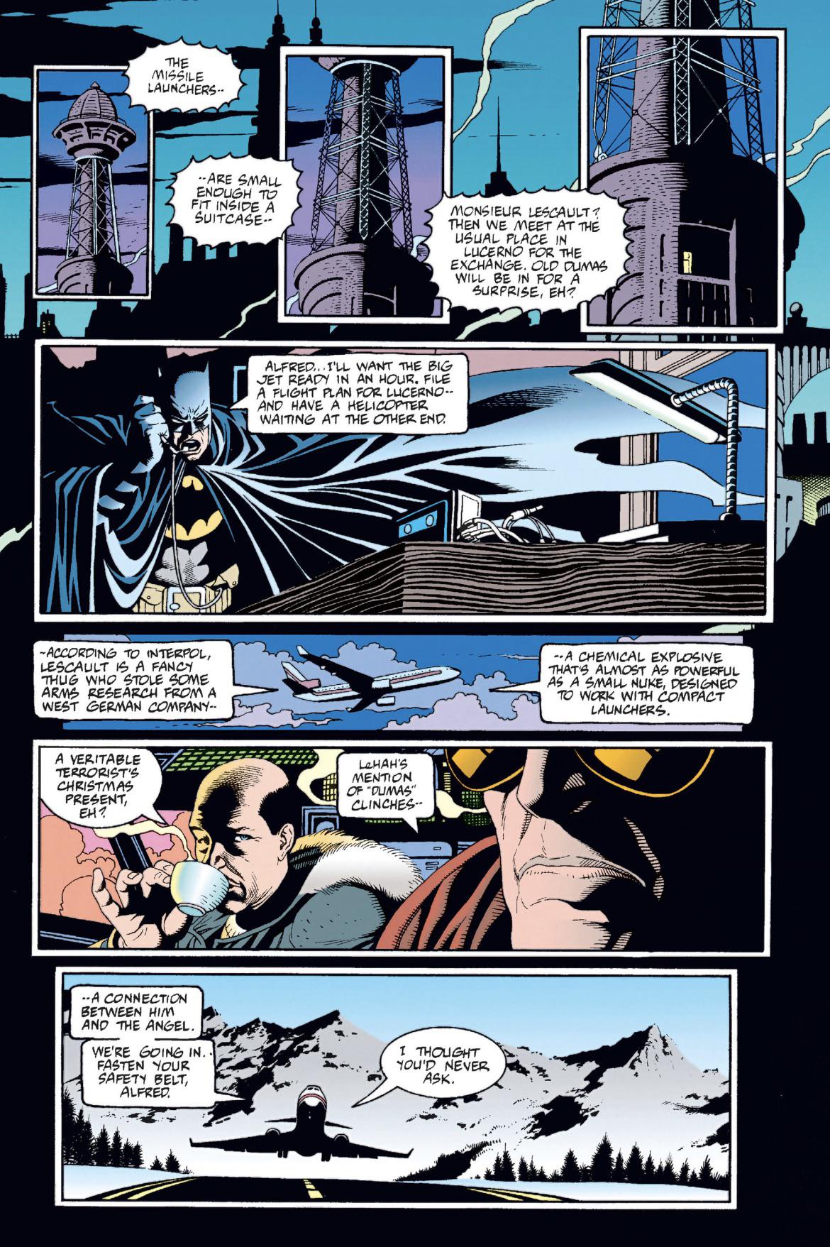 [Comic Excerpt] Oracle briefs Batman on the Order of St. Dumas (Batman ...