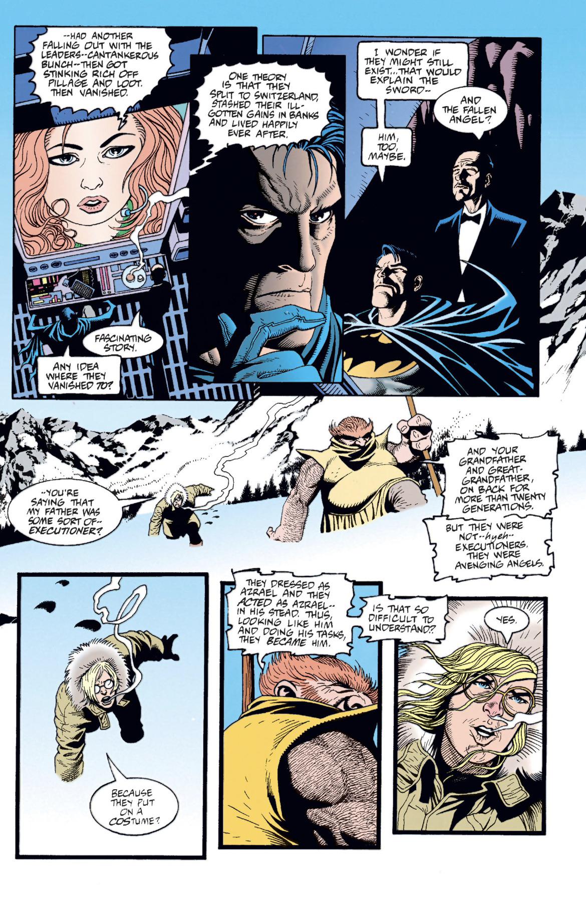 [Comic Excerpt] Oracle briefs Batman on the Order of St. Dumas (Batman ...