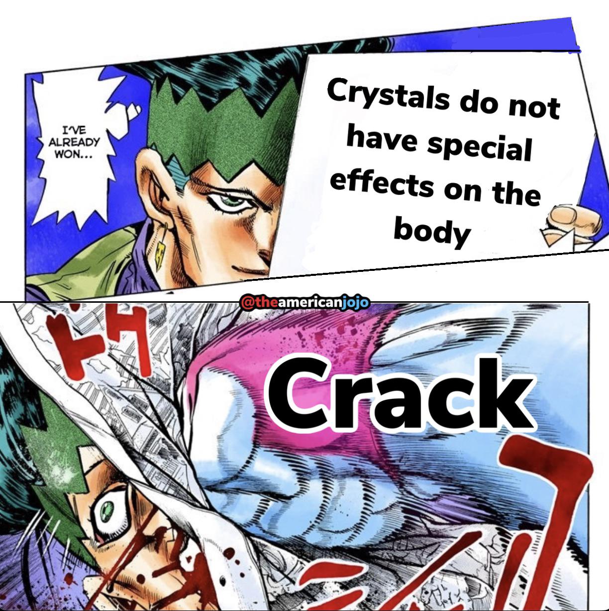 Meth is cool but Coke makes you faster