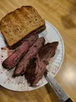 What do y'all think? 100% Grass Fed Inside Flank Steak. Cooked on the grill.