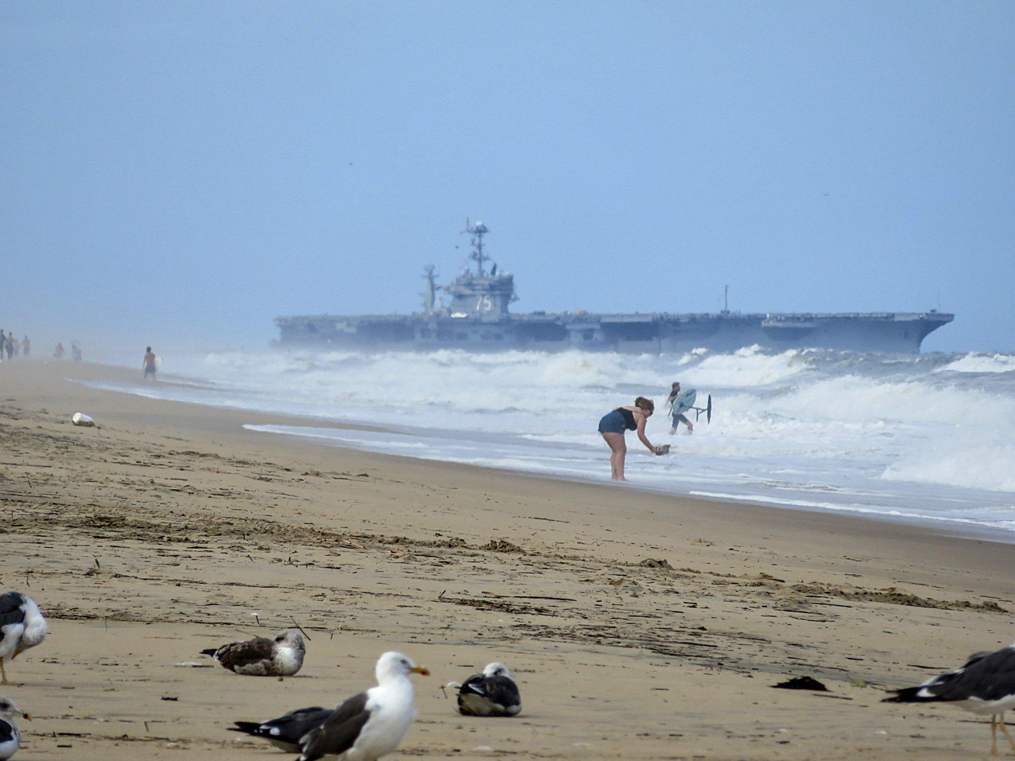 Daily Military Post 125: USS Harry S. Truman (CVN 75) leaving Norfolk, Virginia on deployment. September 23, 2024