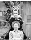 Dancing Bear, Captain Kangaroo and Mr. Green Jeans.  1960's