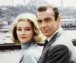 Daniela Bianchi and Sean Connery during the filming of the 2nd James Bond movie, From Russia With Love, 1963. At the time, she was 21 and he was 32.