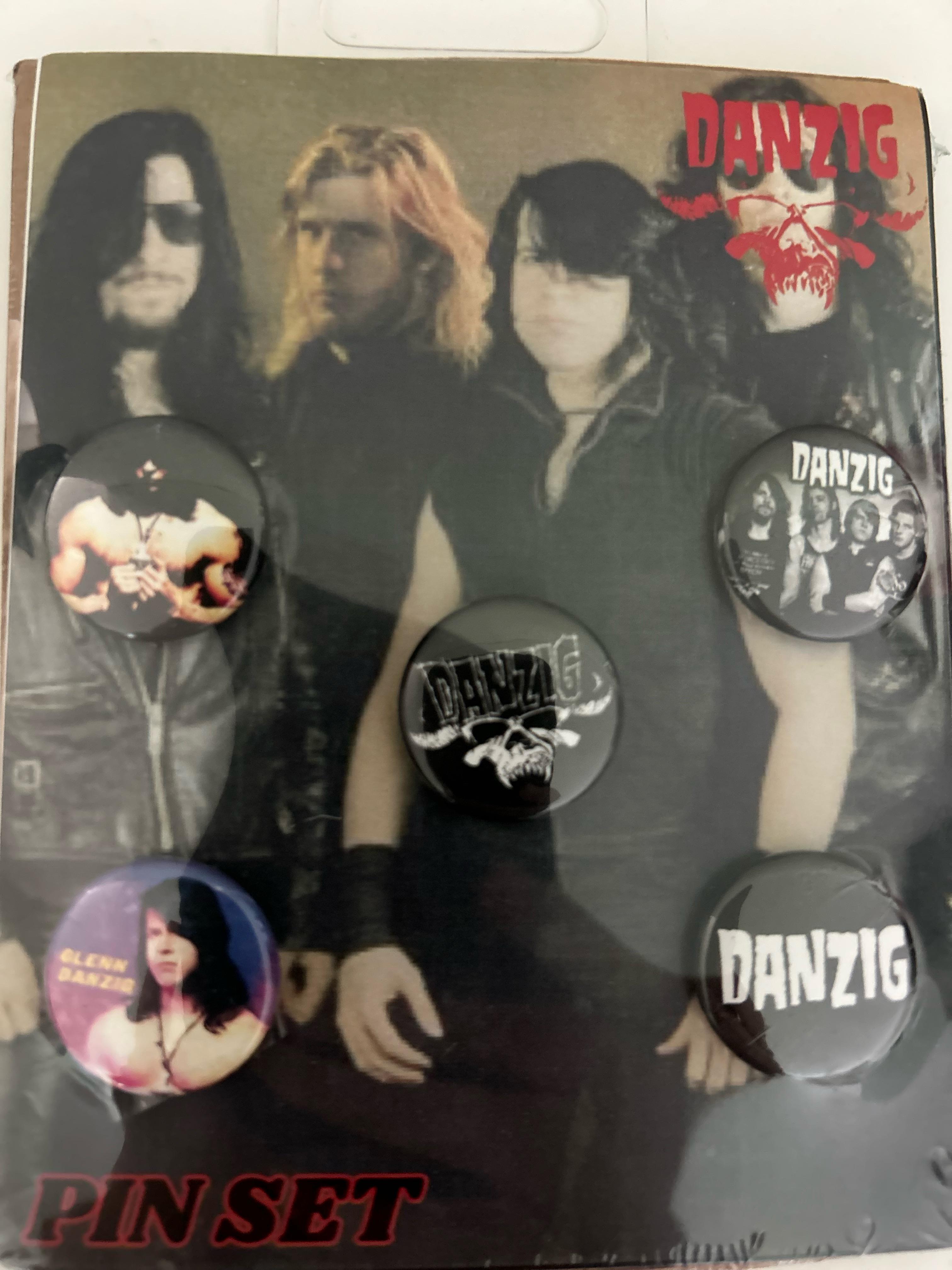 Danzig pin set | Scrolller