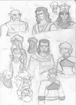 Dark Sun character sketches