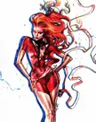 Davi Go’s first Jean Grey Phoenix original