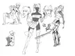 Hi! This is my first time developing a character to this depth! She’s a cyberpunk pop star, still fleshing everything out haha. If there are any freelance or character artists out there, I’d love to hear about how you got started!