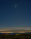 Jupiter and Venus Conjunction Last Night.