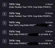 Tata 1MG sends a shit ton of emails and notifications for every order