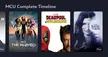 Deadpool & Wolverine placed in the 2026 section after Agatha in the timeline