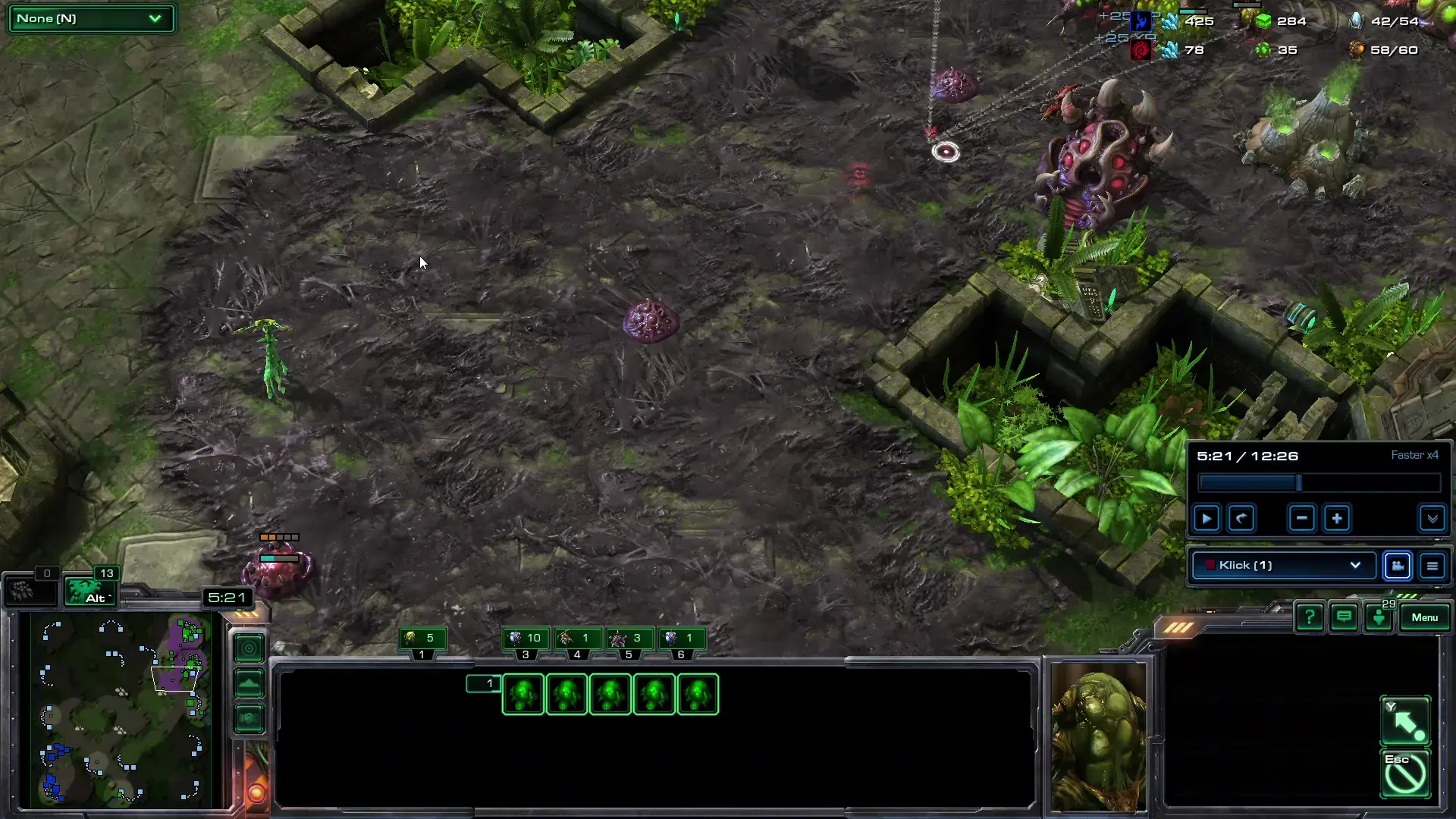 Defending adepts with burrow (with video)