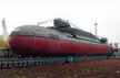 Delta IV class (Project 667BDRM) submarine K-117 Bryansk at Zvezdochka shipyard, Arkhangelsk, 9 October 2006 [1400x917]