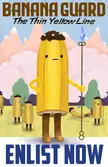 Vintage/WWII-Style Banana Guard Recruitment Poster by Elly ZK [Adventure Time]