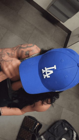 At the airport waiting for the flight when one of my husband's friends on our trip got horny, so like a good girl I took him into the public washroom and sucked out every drop