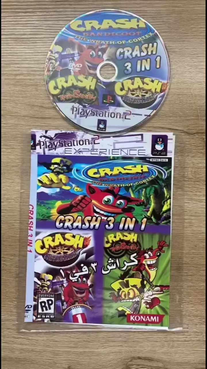 Did anyone here had this crash bandicoot collection for ps2 back in the day?