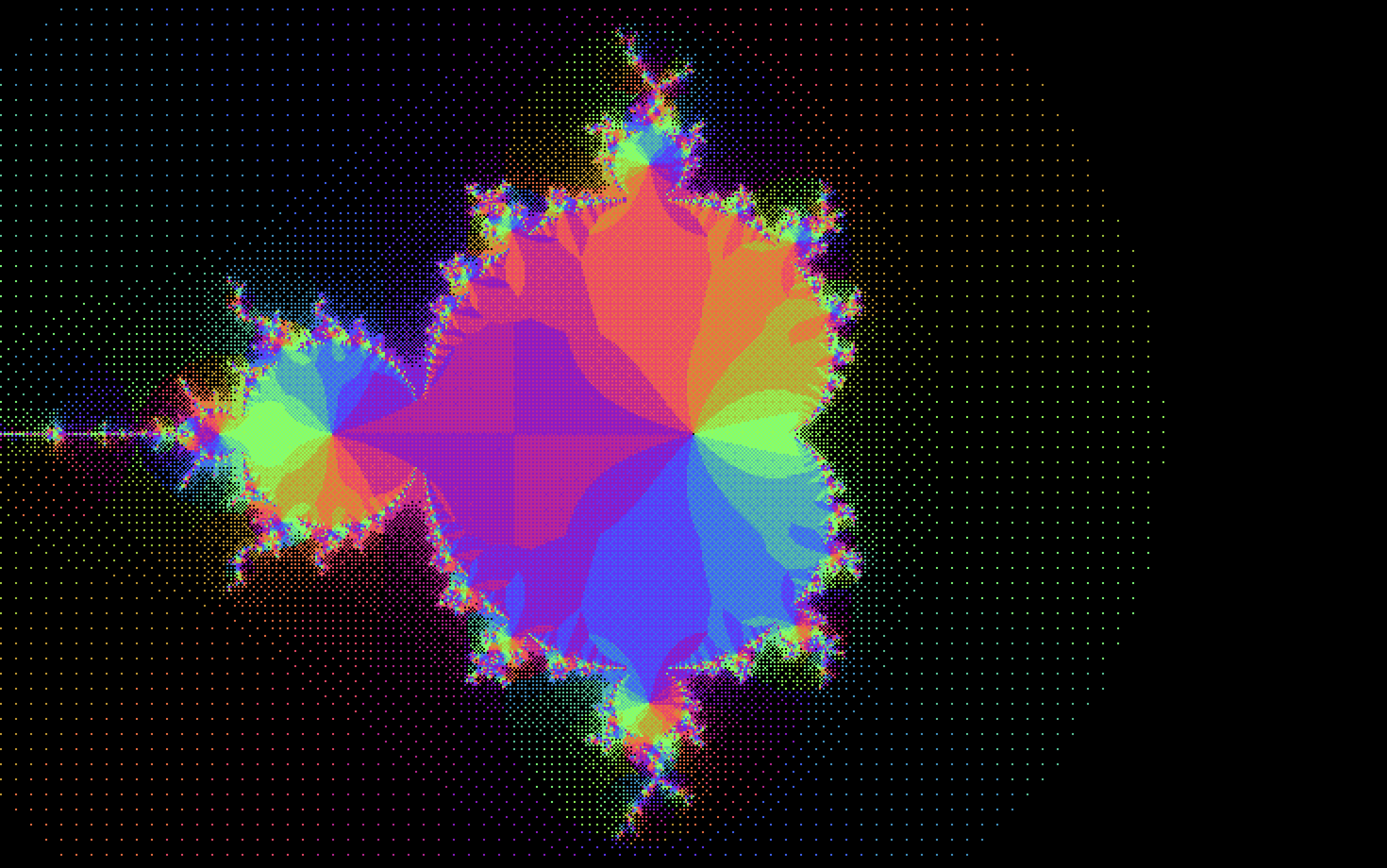 Ditherbrot Mandeltraps [OC]