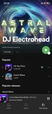 DJ Electrohead’s spotify page claimed by a random