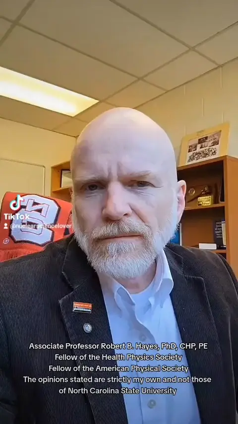 Do you have to be able to put a nuclear reactor on your house for energy in order for it to truly be safe?