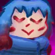 Do you think her hair turns blue when she goes to sleep, and does badeline give her extra energy irl so she can stay up longer