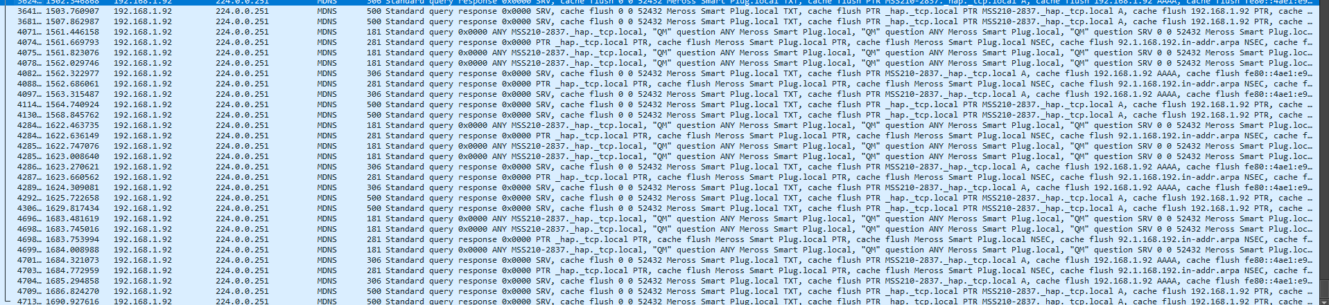 Does anyone know what these wireshark captured packets mean? And how did it capture them, if they are not directed to or from my PC (192.168.1.115)?