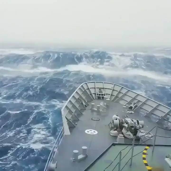 Drake Passage, one of the most dangerous voyages for ships to make.