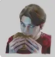 Drew the iconic burger jerm screenshot