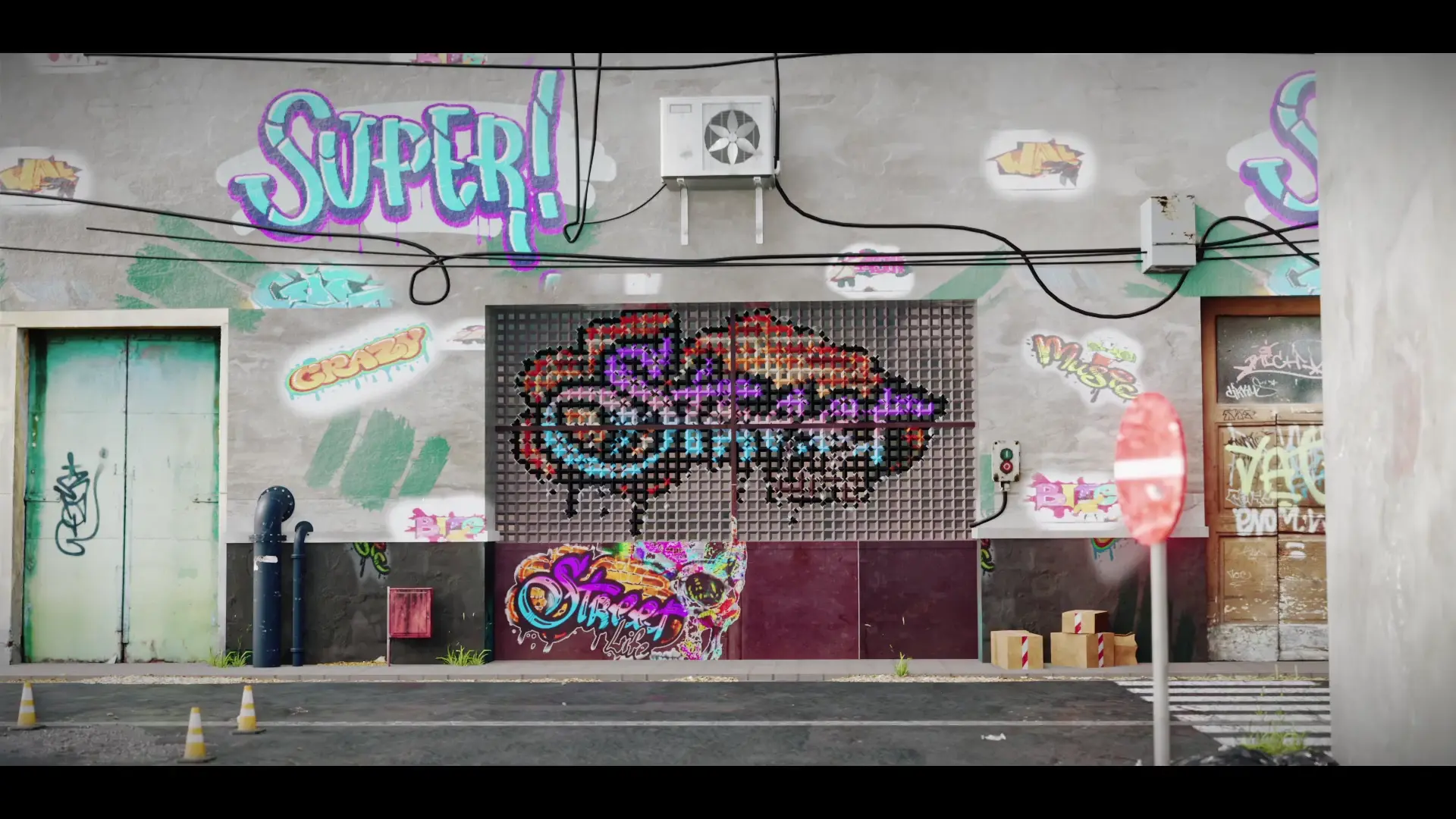 Drive By Blender short