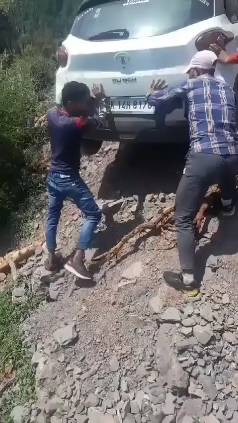 driver almost dies. 