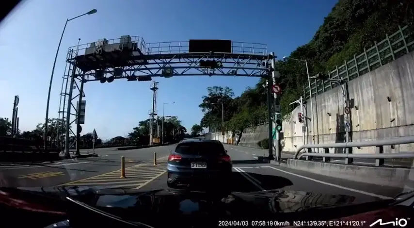 Driving to work