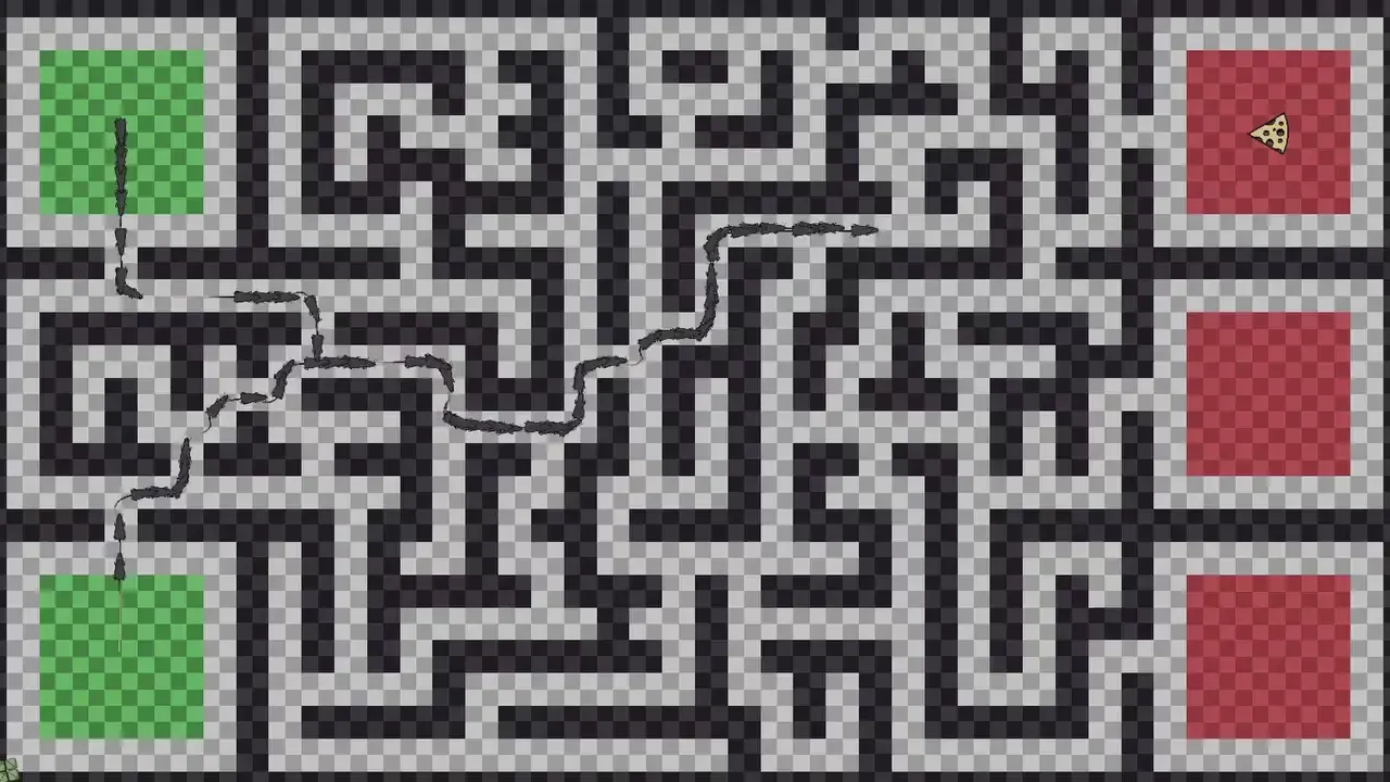 Dynamic (2D) Flow Field Navigation Algorithm