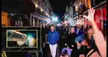 This girl flashing her boobs on Bourbon St just unknowingly also flashed everyone watching the Sugar Bowl