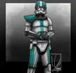 “Captain Howzer” as a Phase III Clone Trooper by Honni David